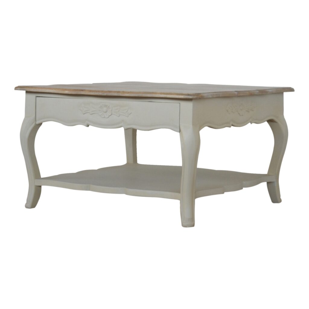 Amberly Carved Coffee Table - Image 3