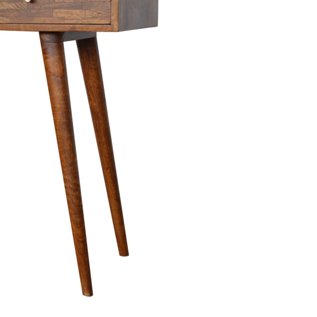 3 Drawer Assorted Chestnut Console - Image 7