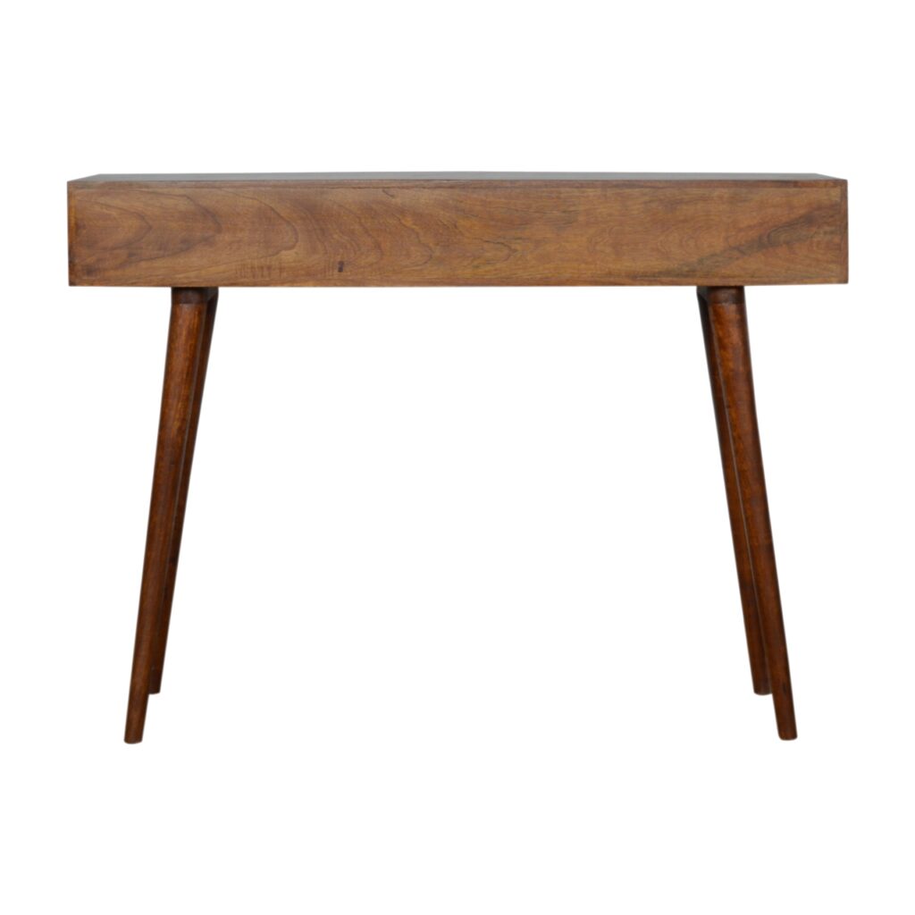3 Drawer Assorted Chestnut Console - Image 9