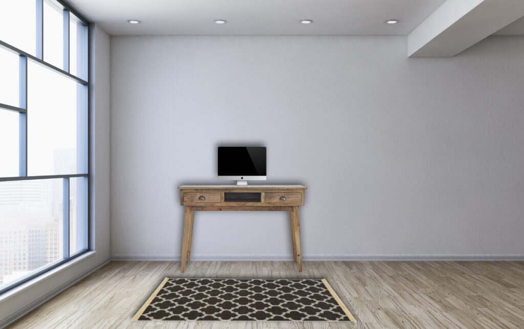 2 Drawer Shell Writing Desk - Image 10