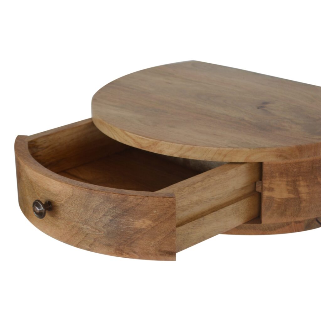 Wall Mounted Rounded Bedside - Image 6