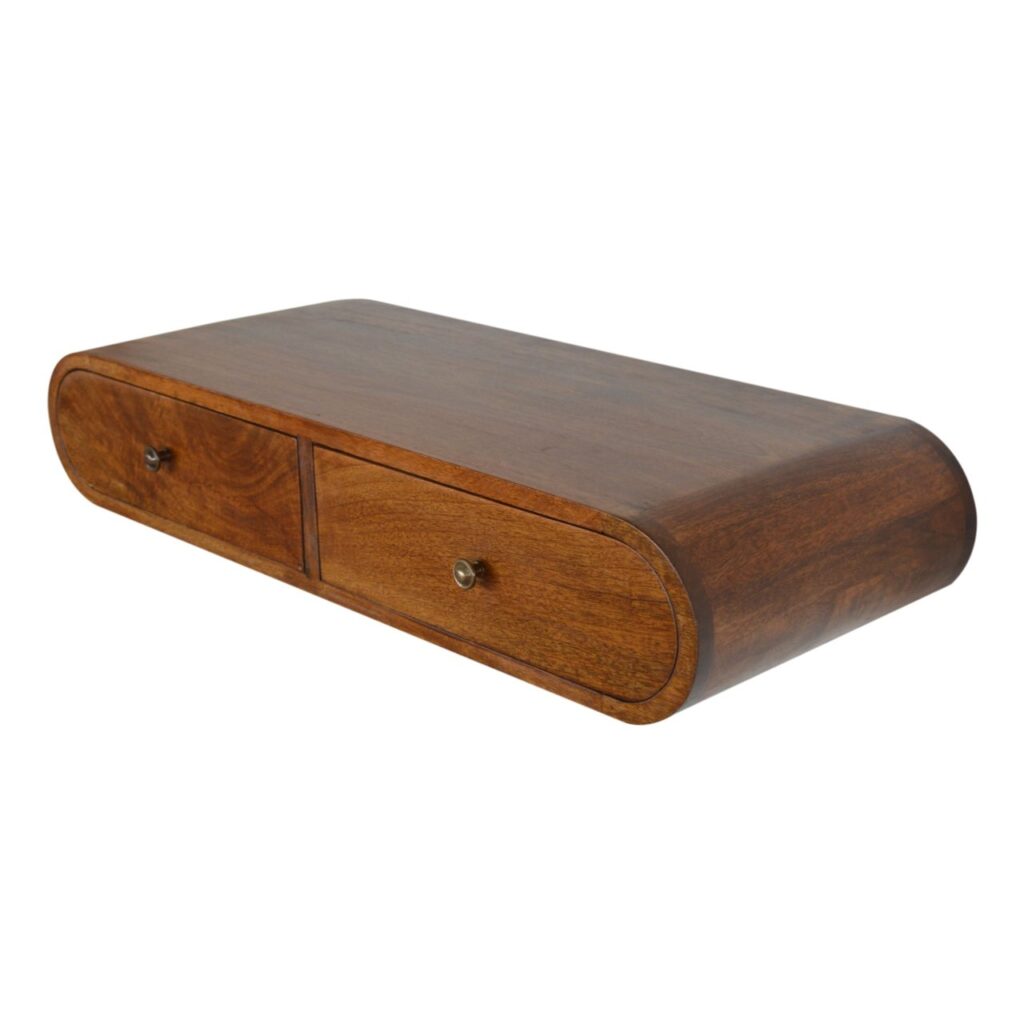 Floating Chestnut London Console - Image 4