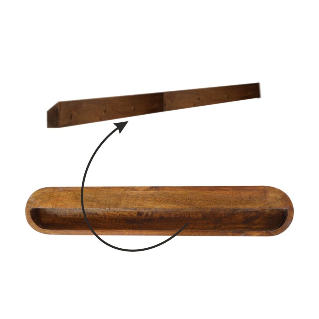 Floating Chestnut London Console - Image 9