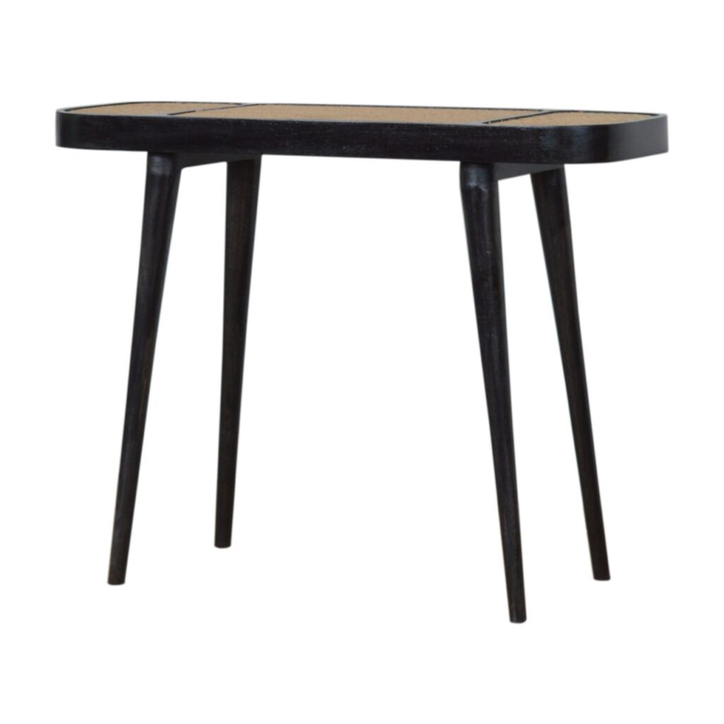Larissa Carbon Black Console Table - Image 2