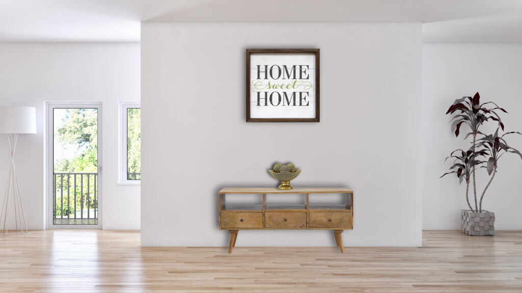 Nordic Style TV Unit with 3 Drawers - Image 11
