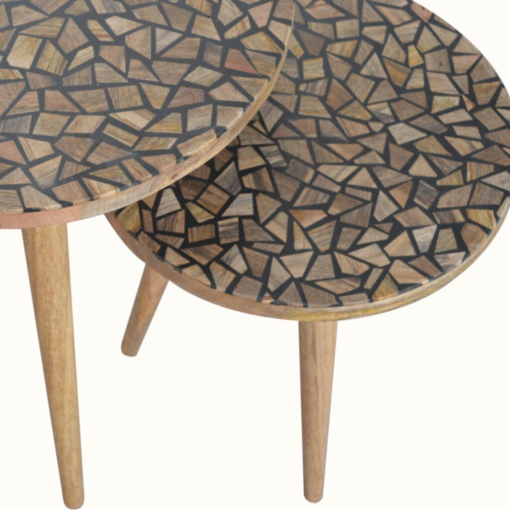 Tree Trunk Footstool Set of 2 - Image 7