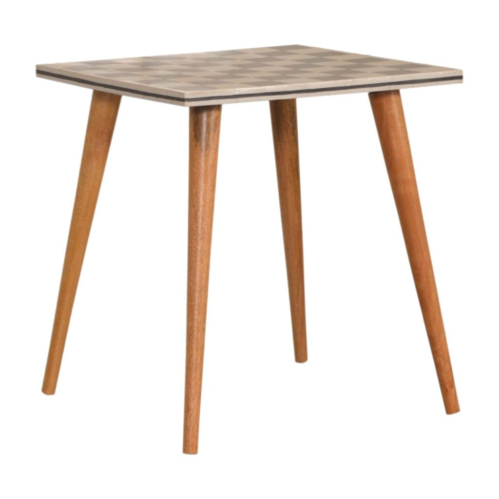 Checkered End Table - Image 2