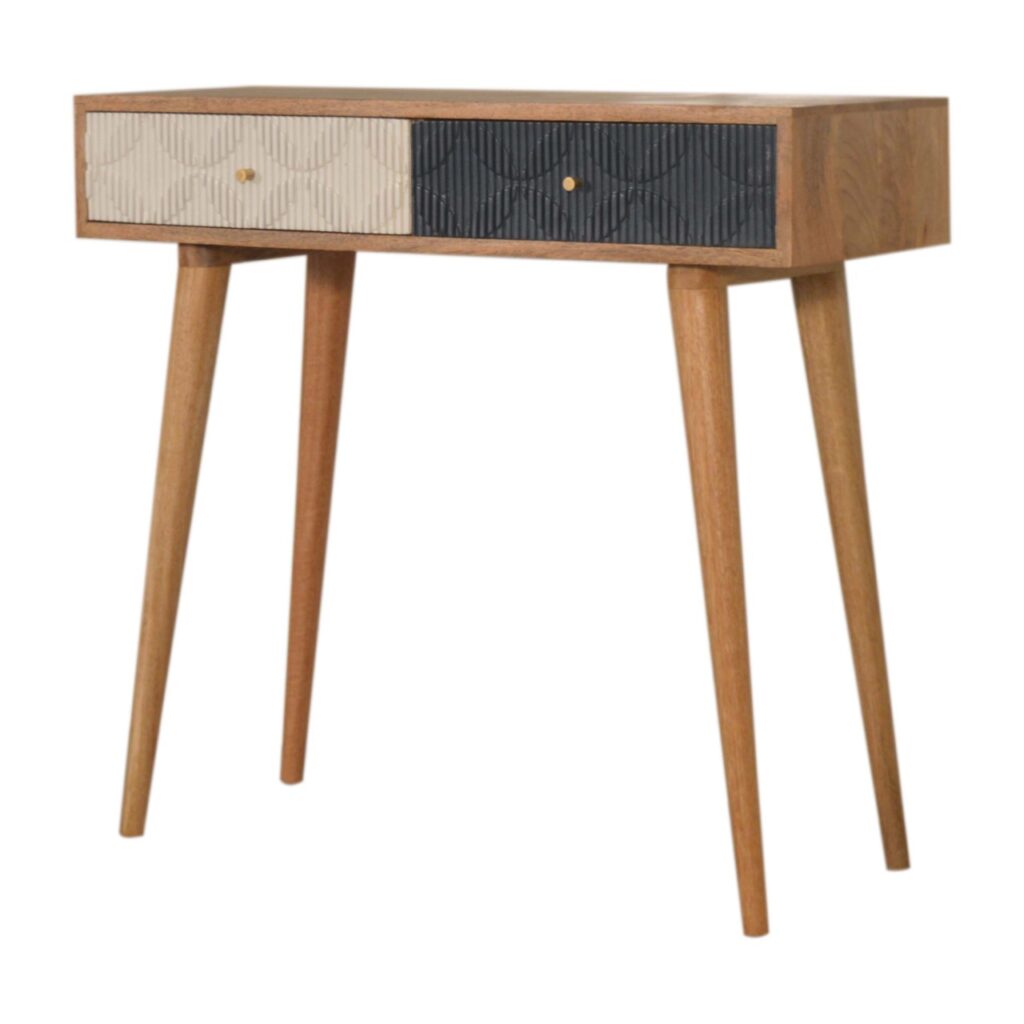 Milan Navy and White Console - Image 3