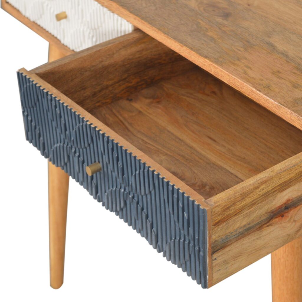 Milan Navy and White Console - Image 7