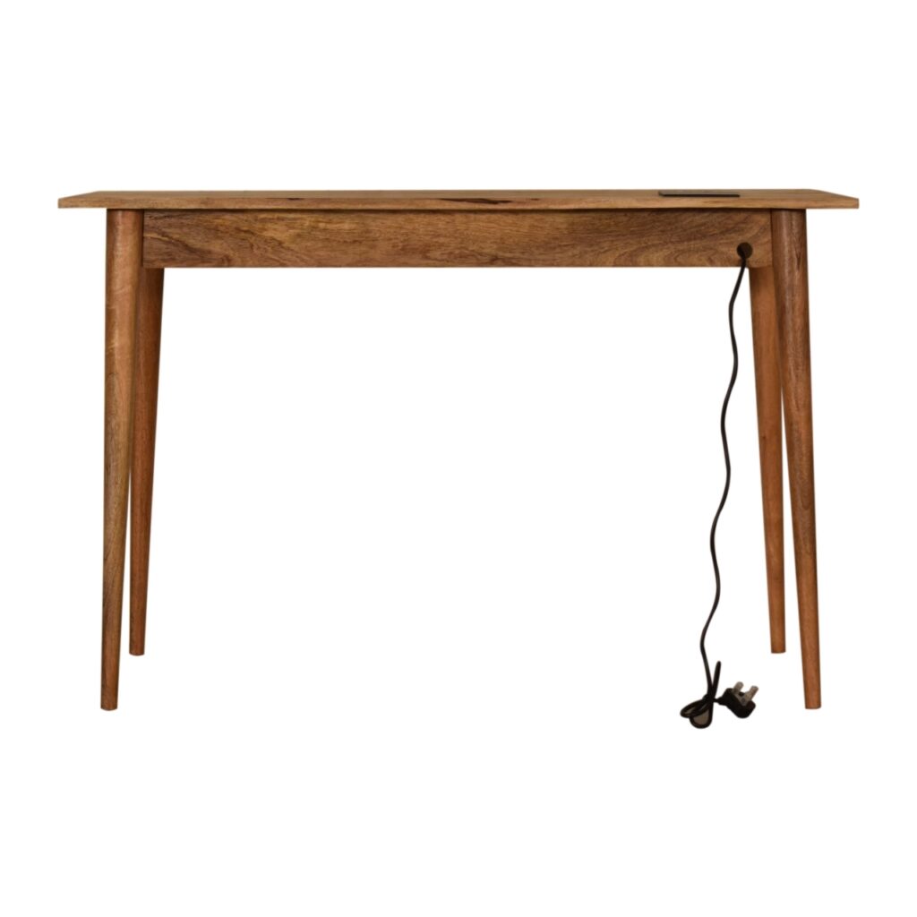 2 Drawer Cable Writing Desk - Image 9