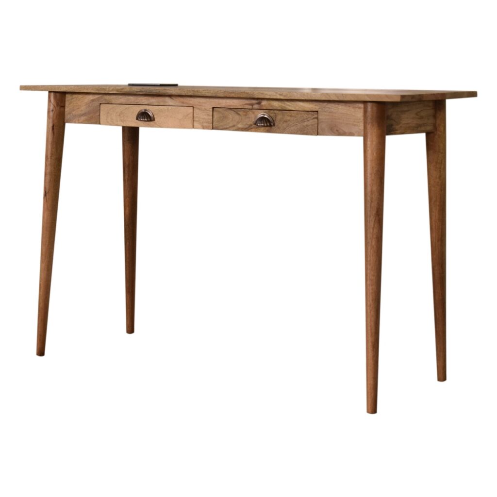 2 Drawer Cable Writing Desk - Image 3