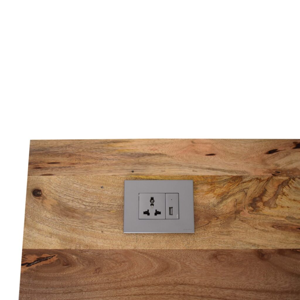 2 Drawer Cable Writing Desk - Image 6