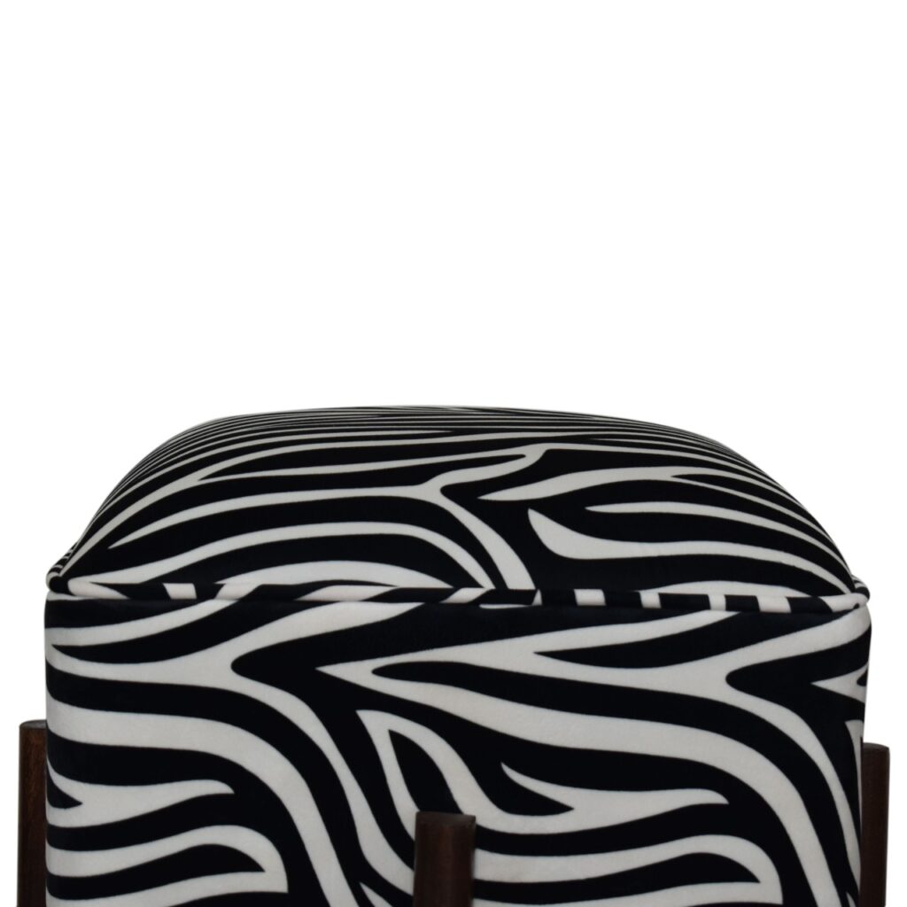 Zebra Footstool - Image 4
