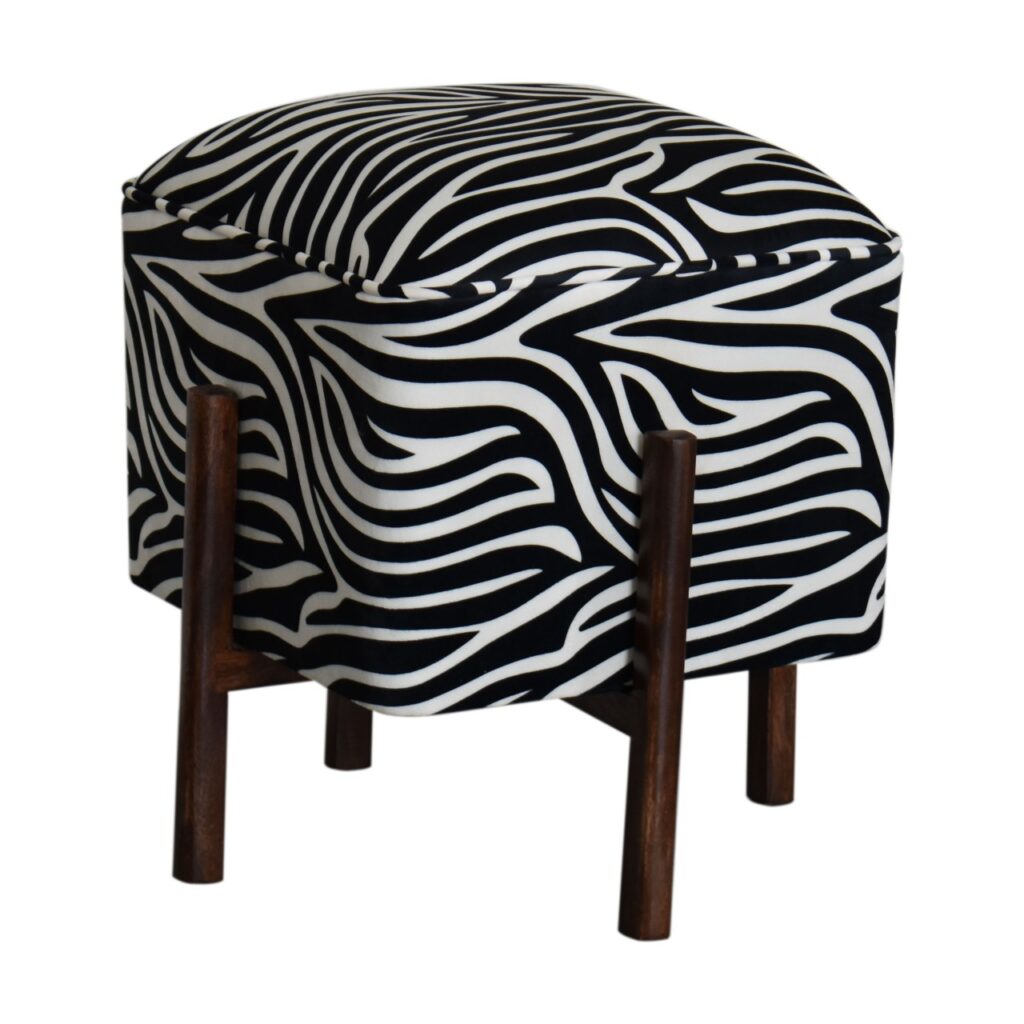 Zebra Footstool - Image 7