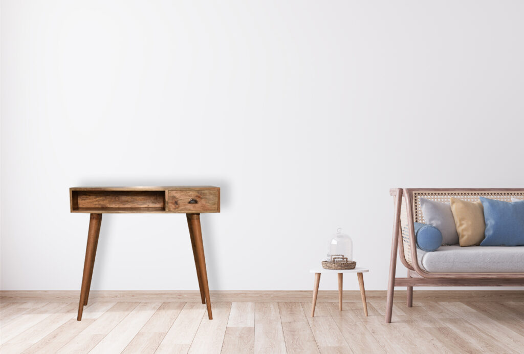 Open Slot Cable Writing Desk - Image 13
