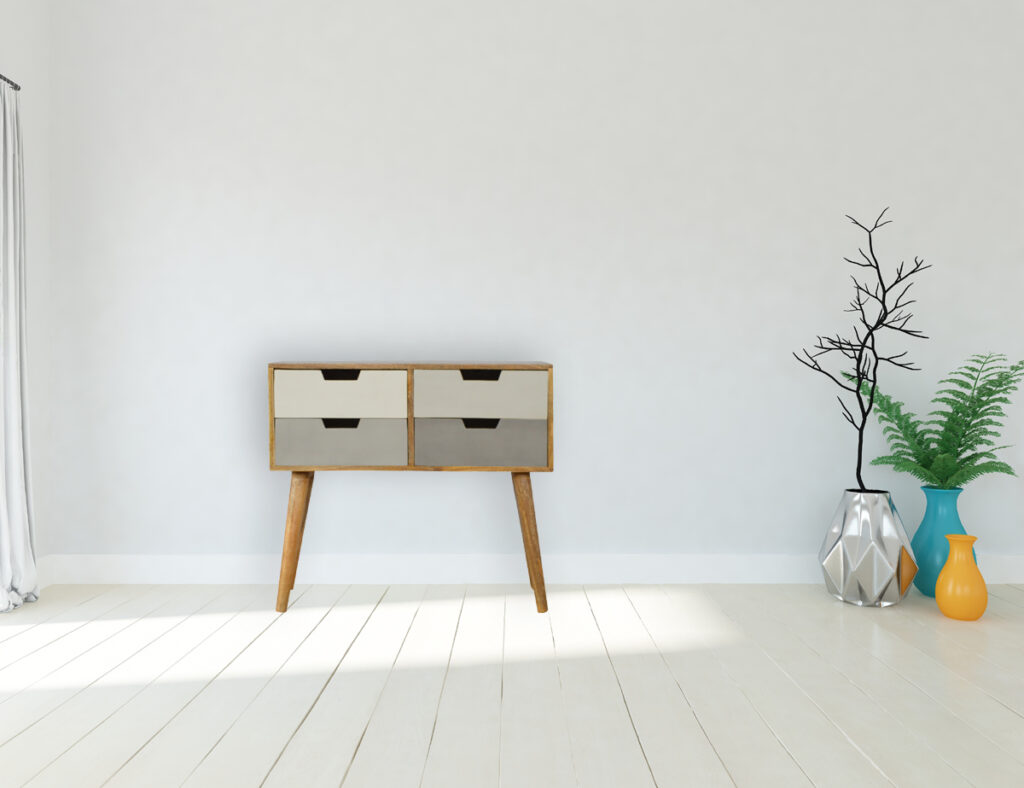 Grey Gradient Console Table - Image 13