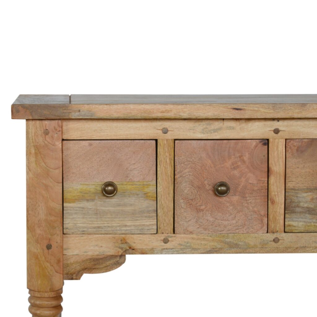 Granary 4 Drawer Console Table - Image 7