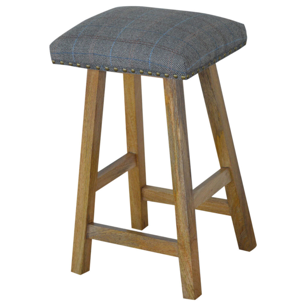 Multi Tweed Bar Stool - Image 4