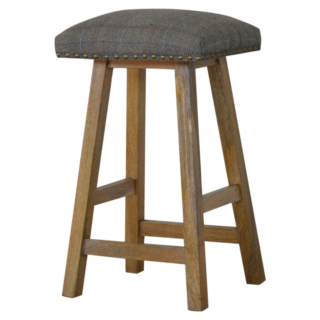 Multi Tweed Bar Stool - Image 2