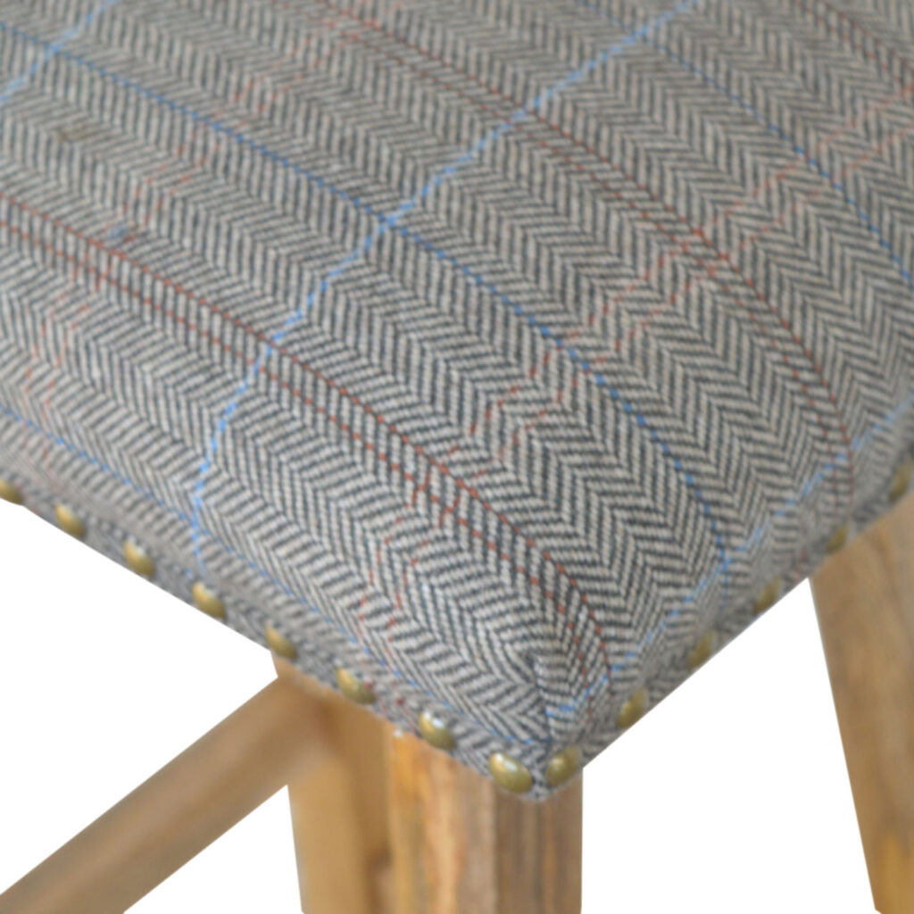 Multi Tweed Bar Stool - Image 8