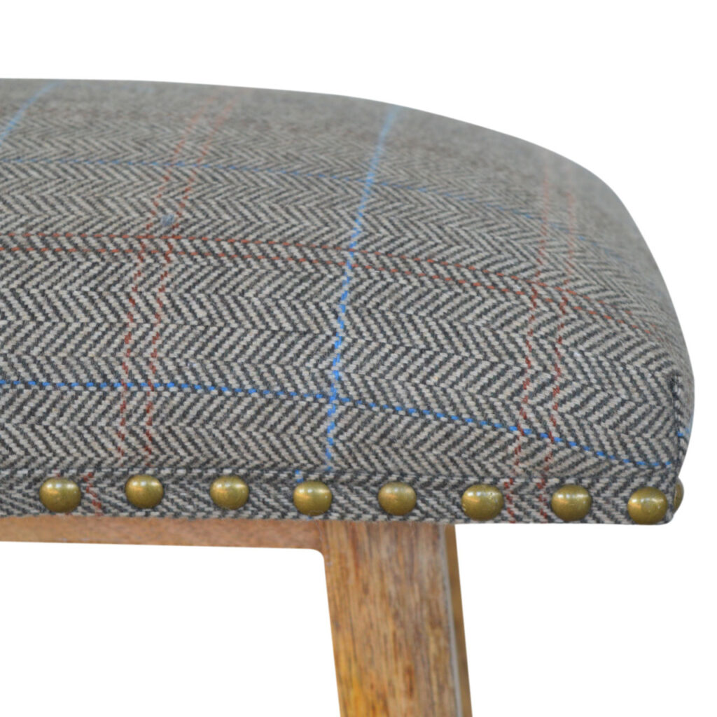 Multi Tweed Bar Stool - Image 9