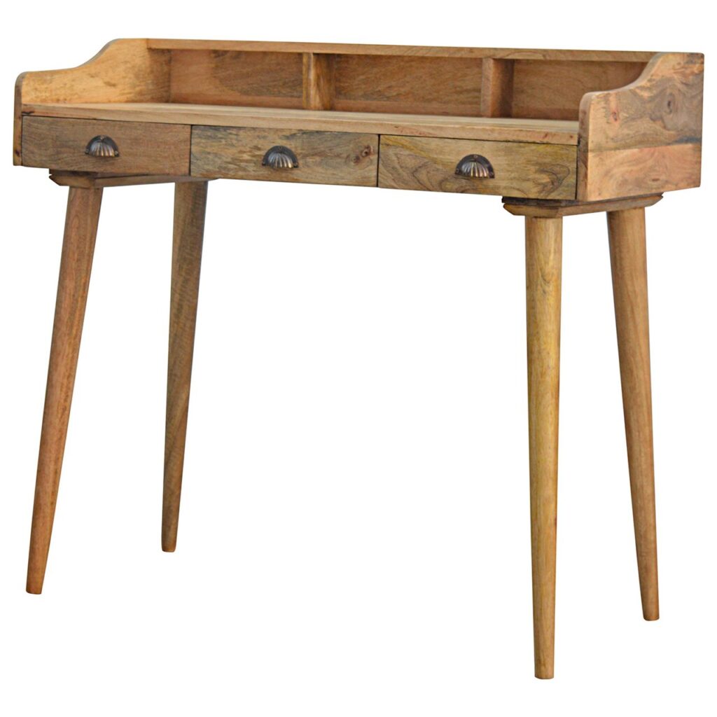 Gallery Back Shell Writing Desk - Image 3