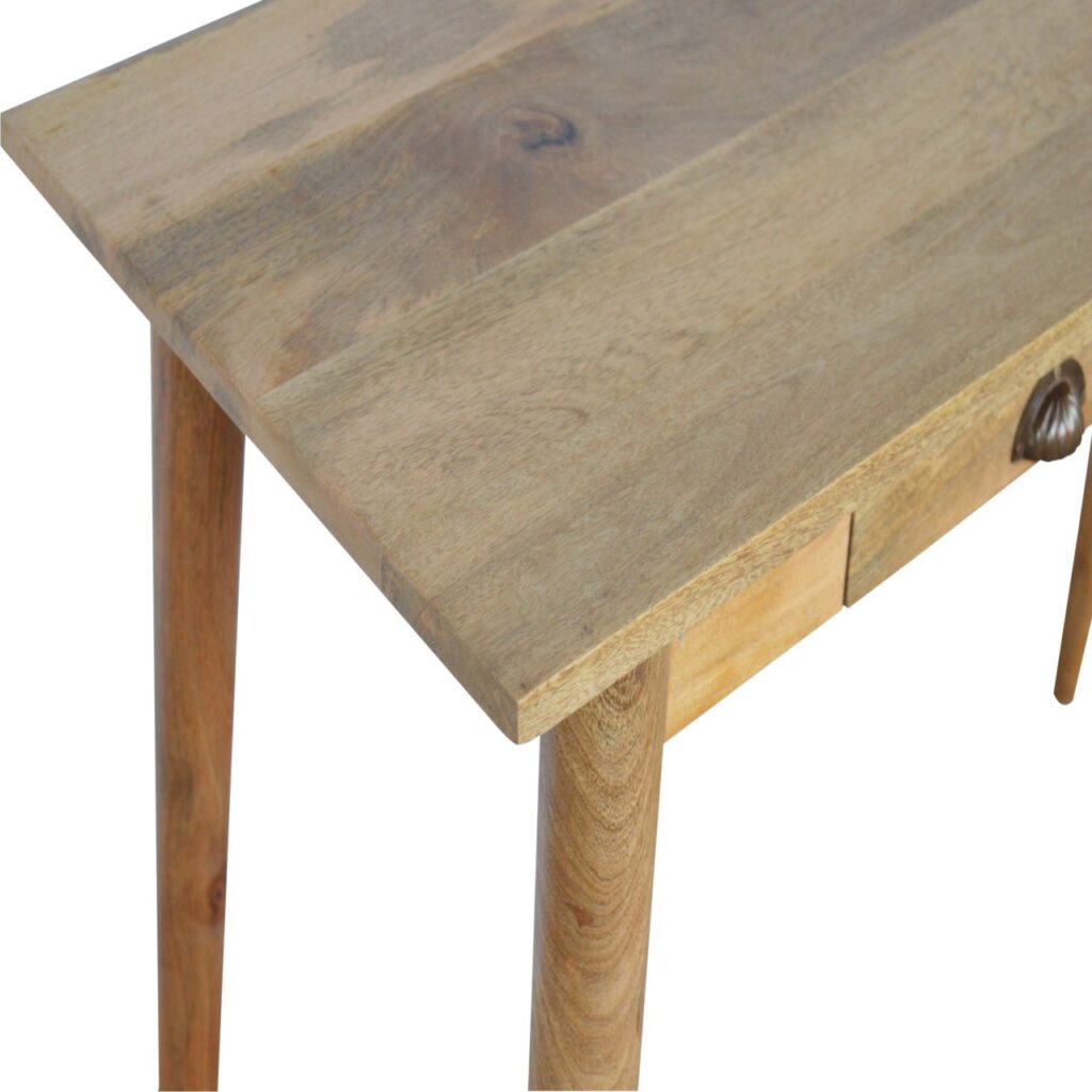 2 Drawer Nordic Writing Desk - Image 4