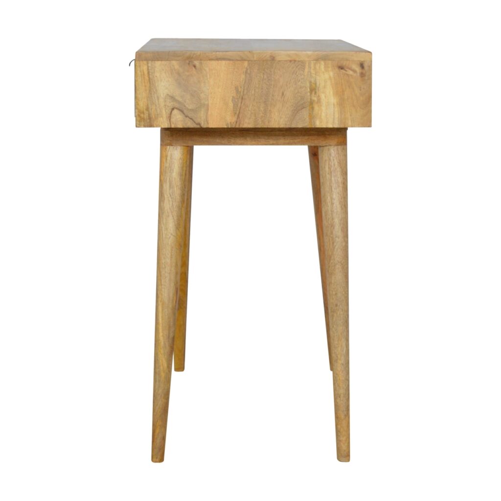 Grey Tweed Writing Desk - Image 7