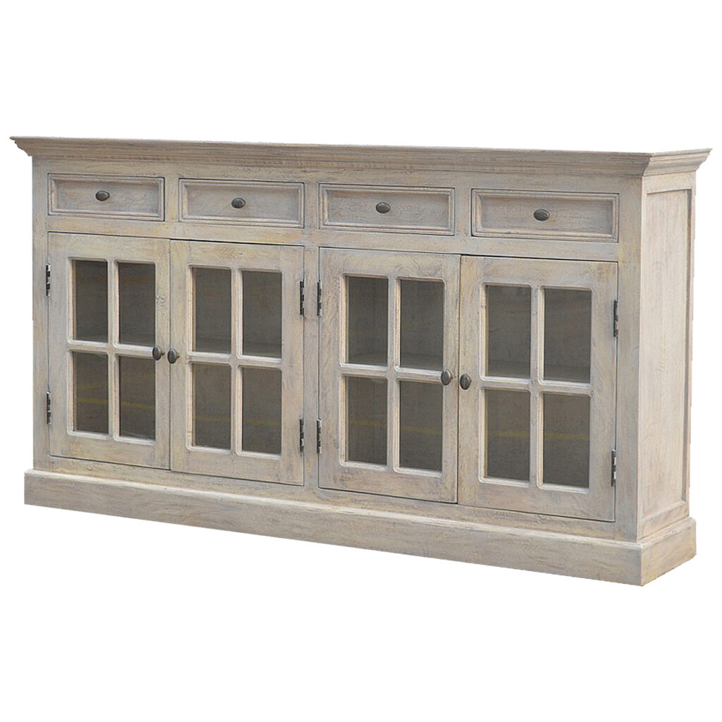 Stone Acid Wash Glazed Sideboard - Image 2