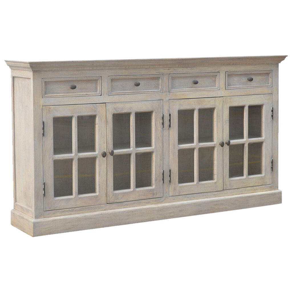 Stone Acid Wash Glazed Sideboard - Image 3