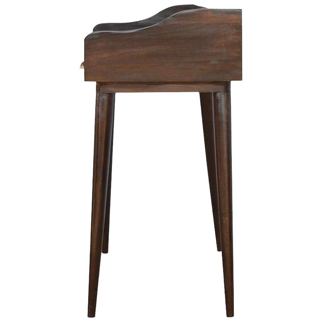 Walnut Gallery Shell Writing Desk - Image 9