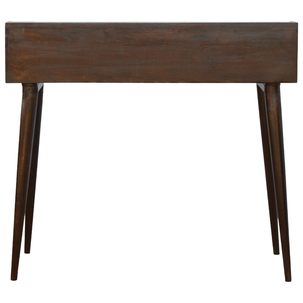 Walnut Gallery Shell Writing Desk - Image 8