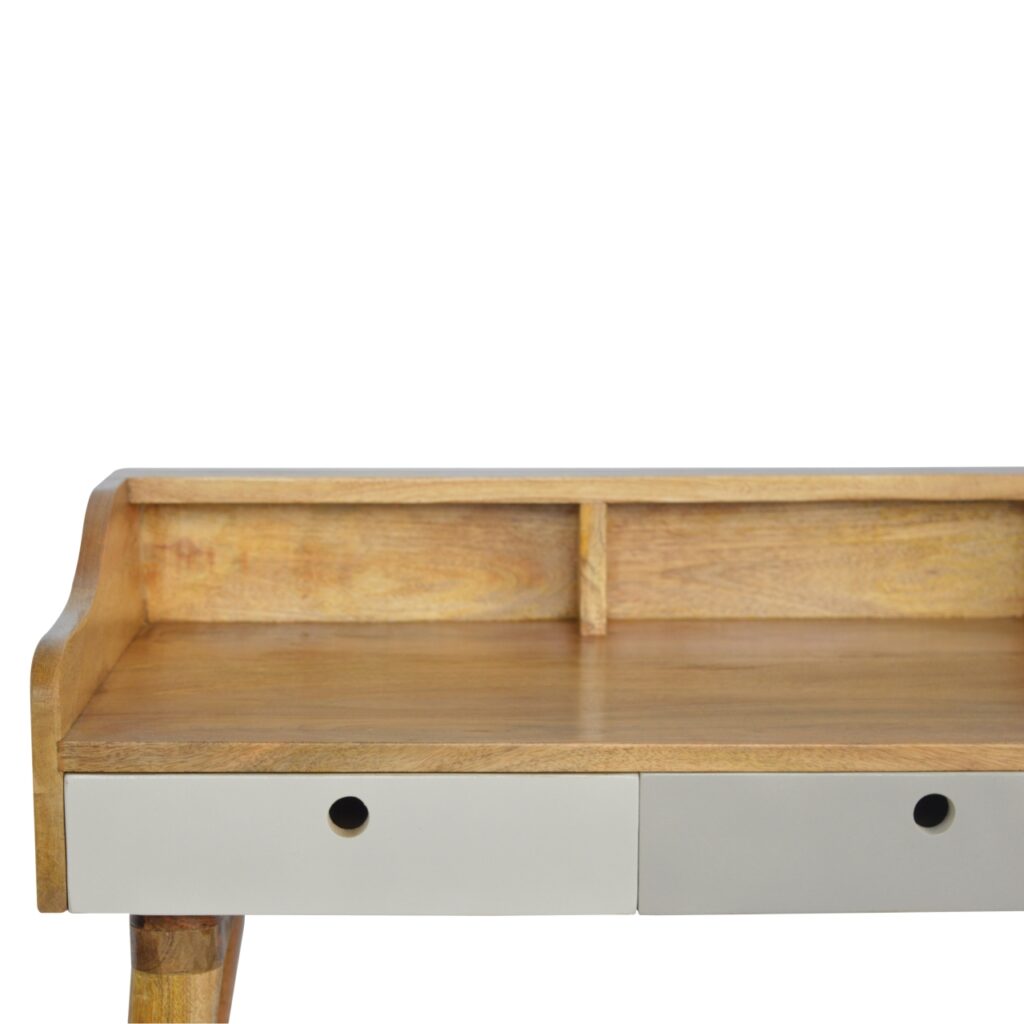 Grey Gallery Writing Desk - Image 5