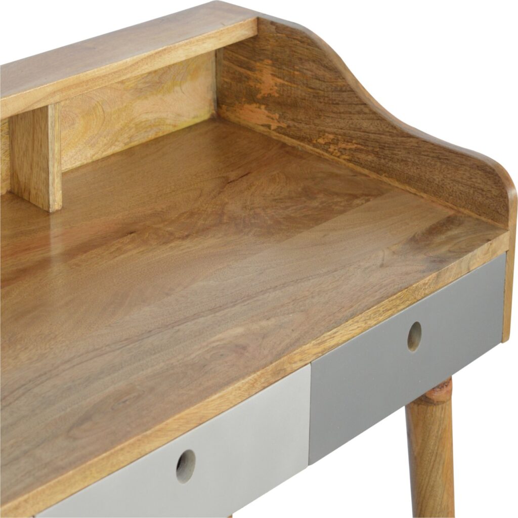 Grey Gallery Writing Desk - Image 8