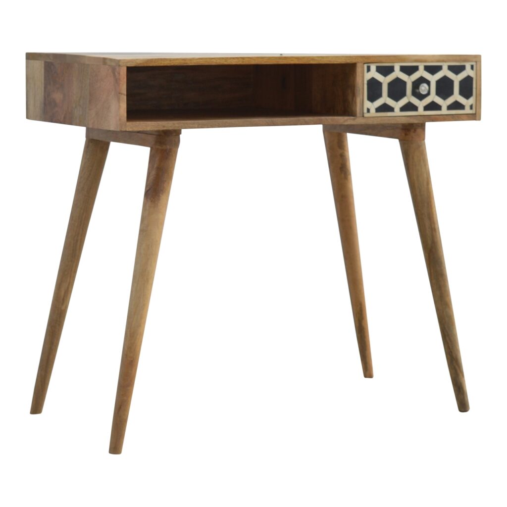 Bone Inlay Writing Desk - Image 3