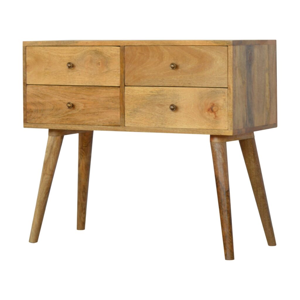 Nordic 4 Drawer Console - Image 2