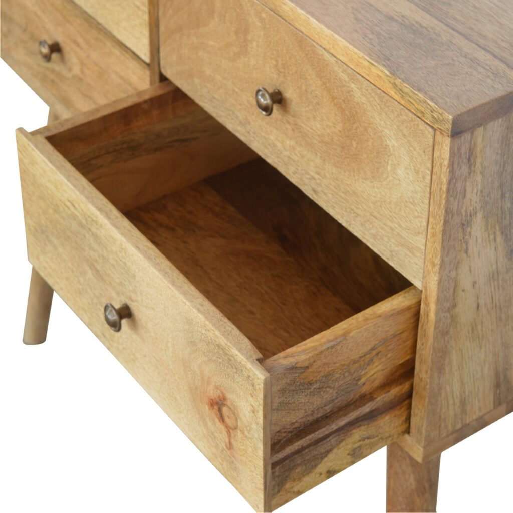Nordic 4 Drawer Console - Image 7