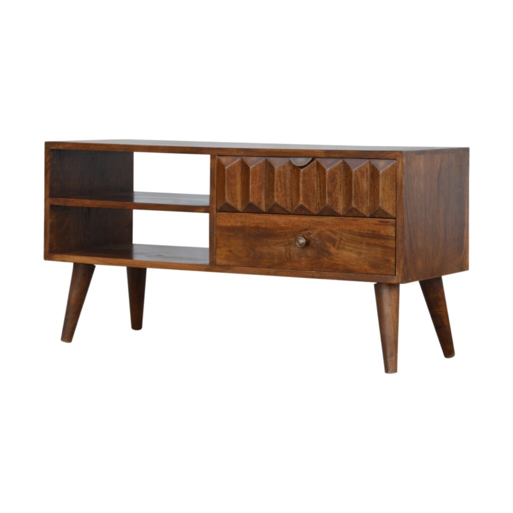 Chestnut Prism Media Unit - Image 2
