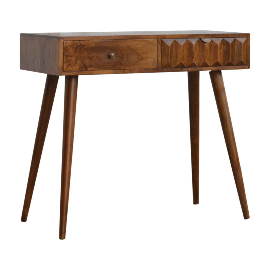 Chestnut Prism Console Table - Image 2