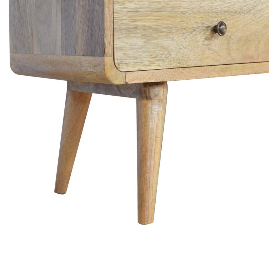 Curved Oak-ish Media Unit - Image 3