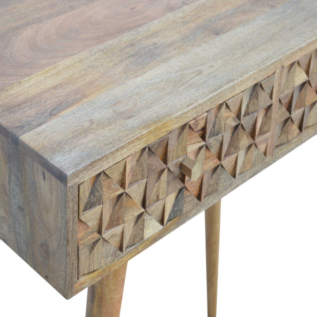 Diamond Carved Console Table - Image 8