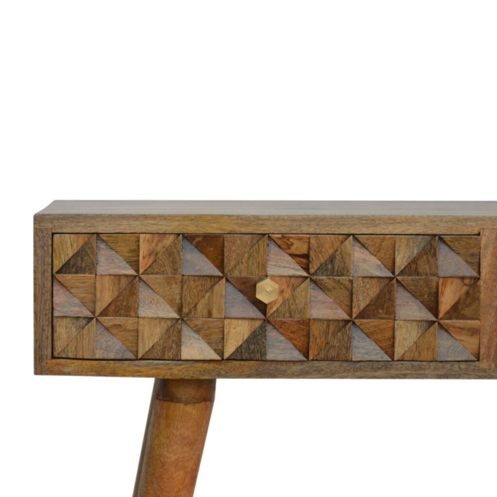 Diamond Carved Console Table - Image 6