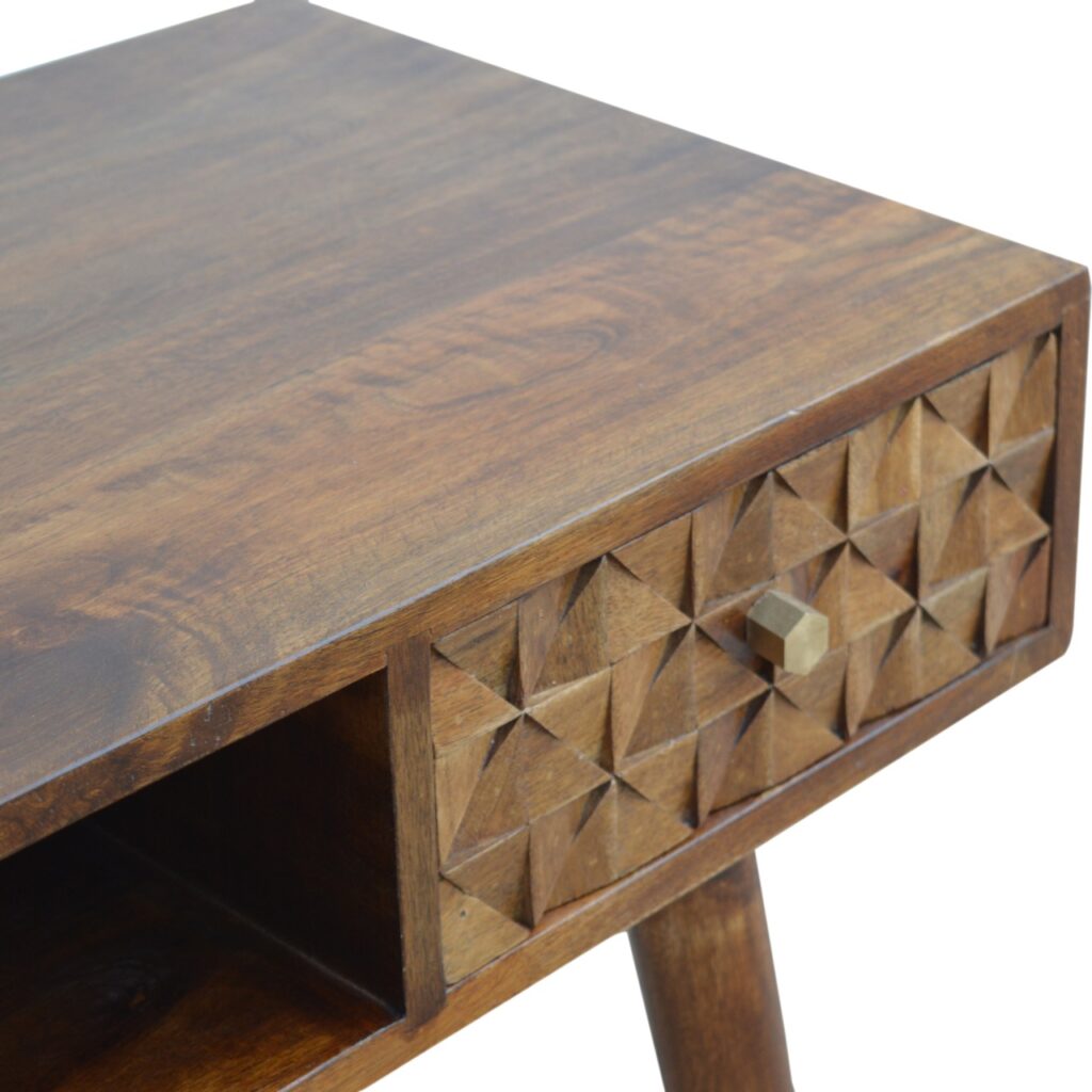 Chestnut Diamond Writing Desk - Image 4