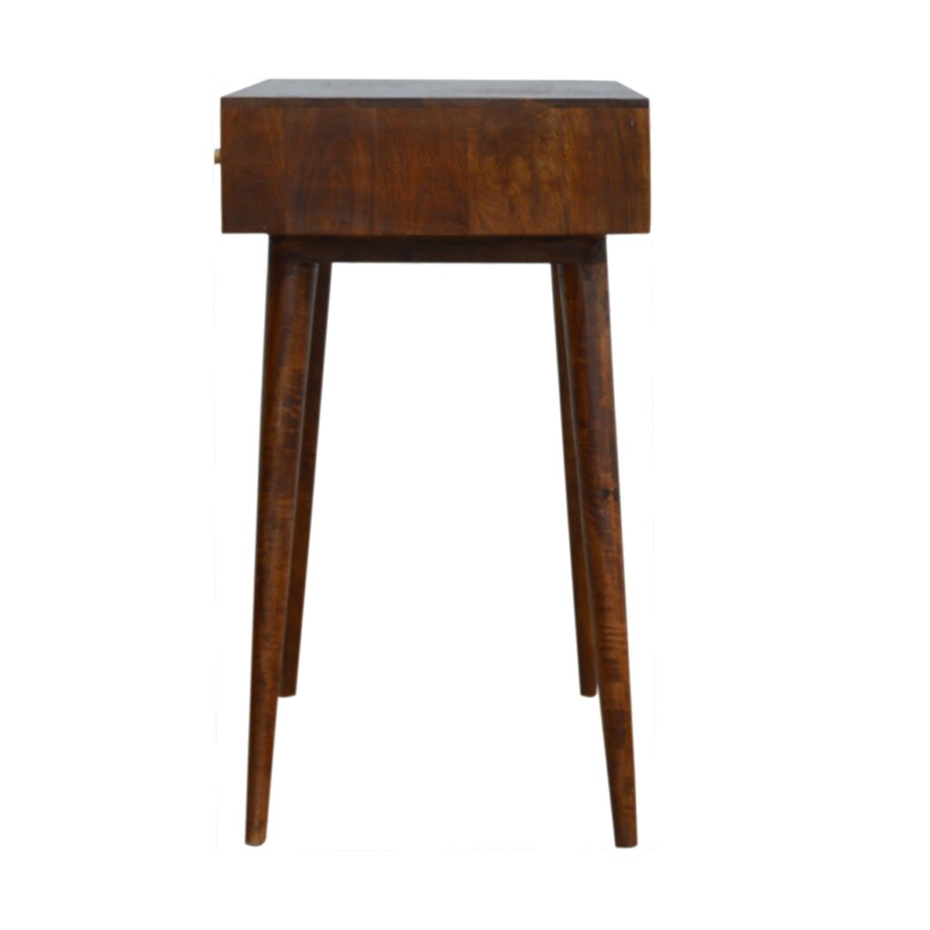 Chestnut Diamond Carve Console - Image 8