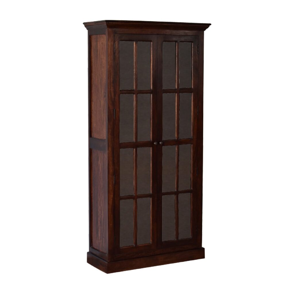 Tall Cherry Glazed Cabinet - Image 4