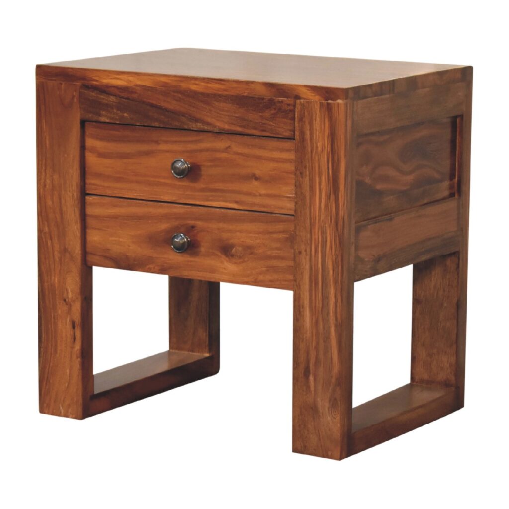 U-Square Honey Bedside - Image 4