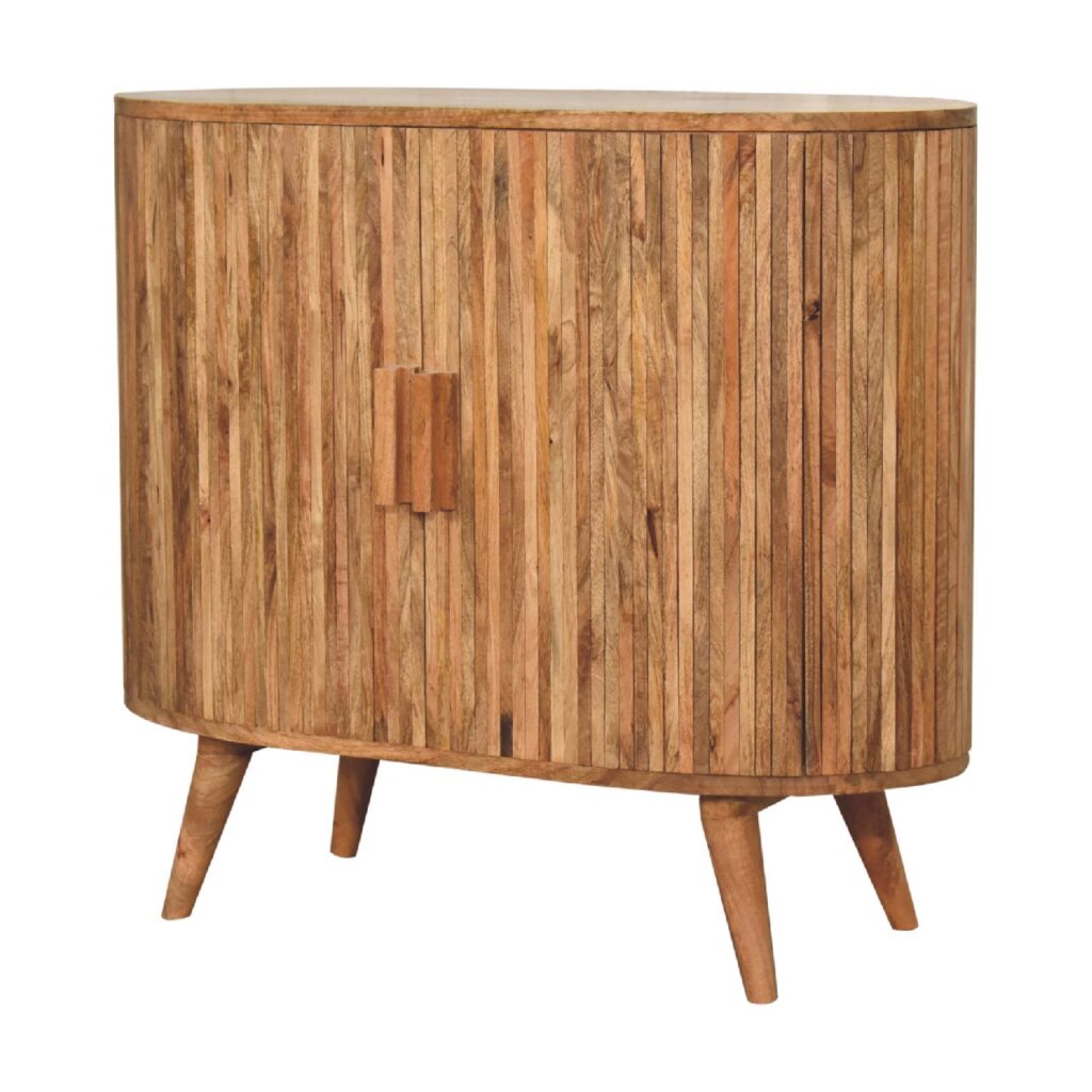 Stripe Cabinet with Storage - Image 3