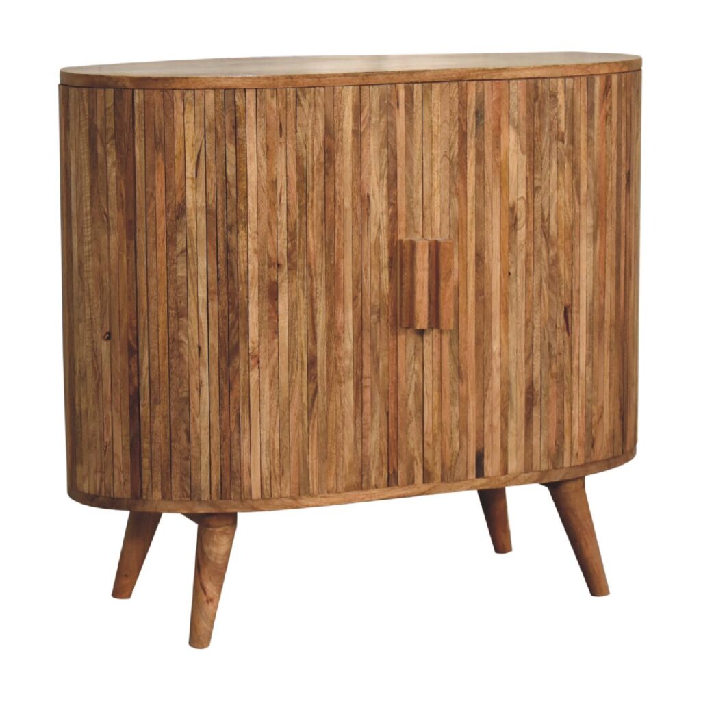 Stripe Cabinet with Storage - Image 4