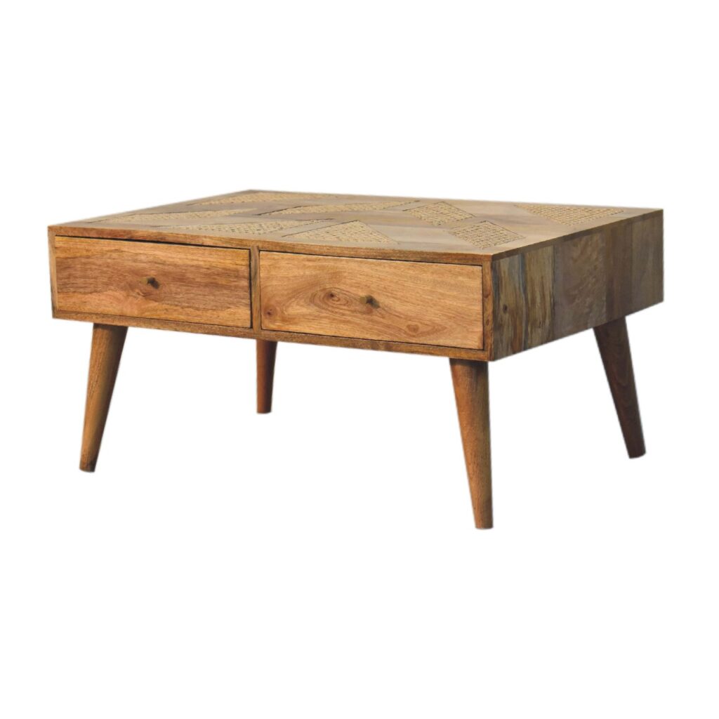Woven Aztec Coffee Table - Image 4