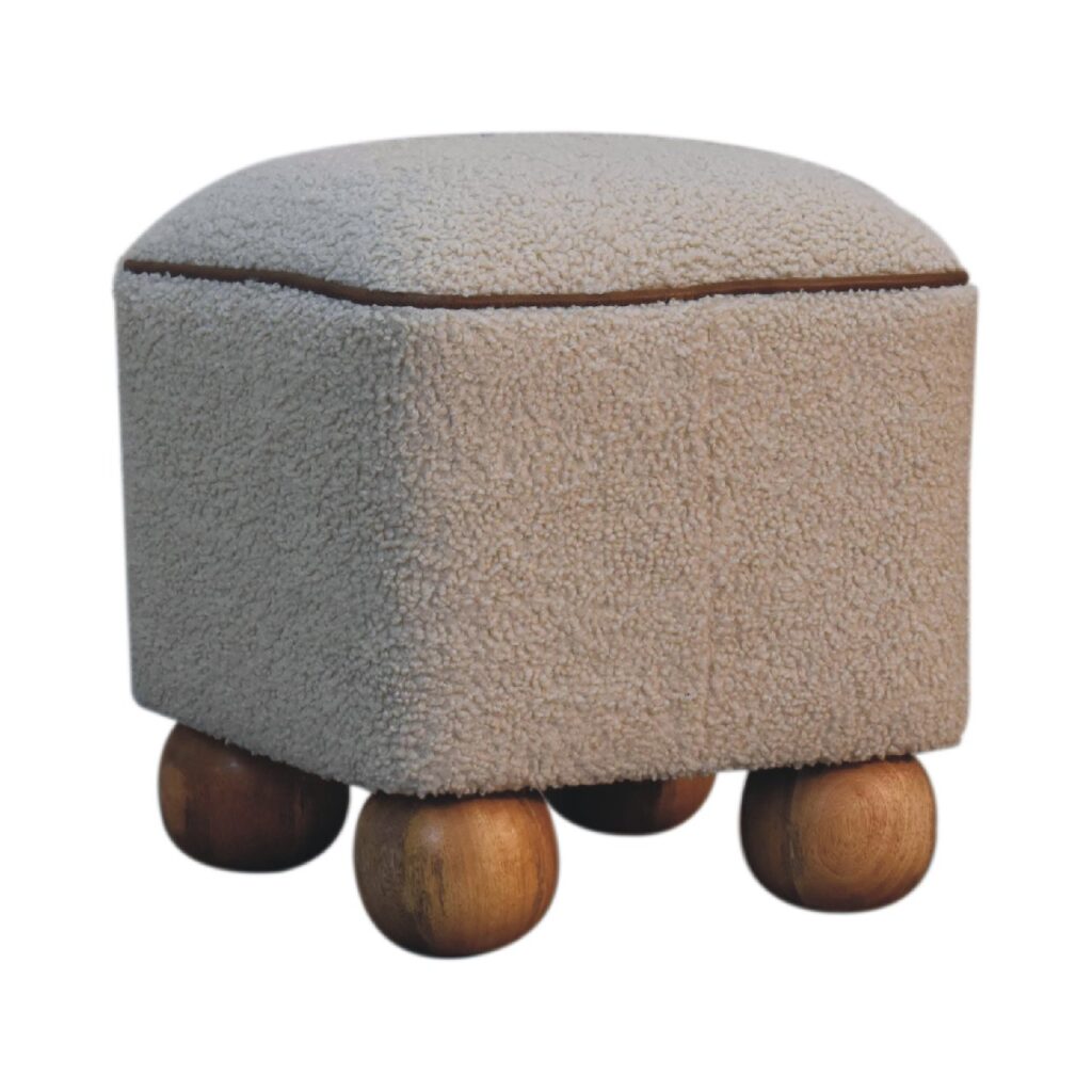 Serenity Footstool with Ball Feet - Image 3
